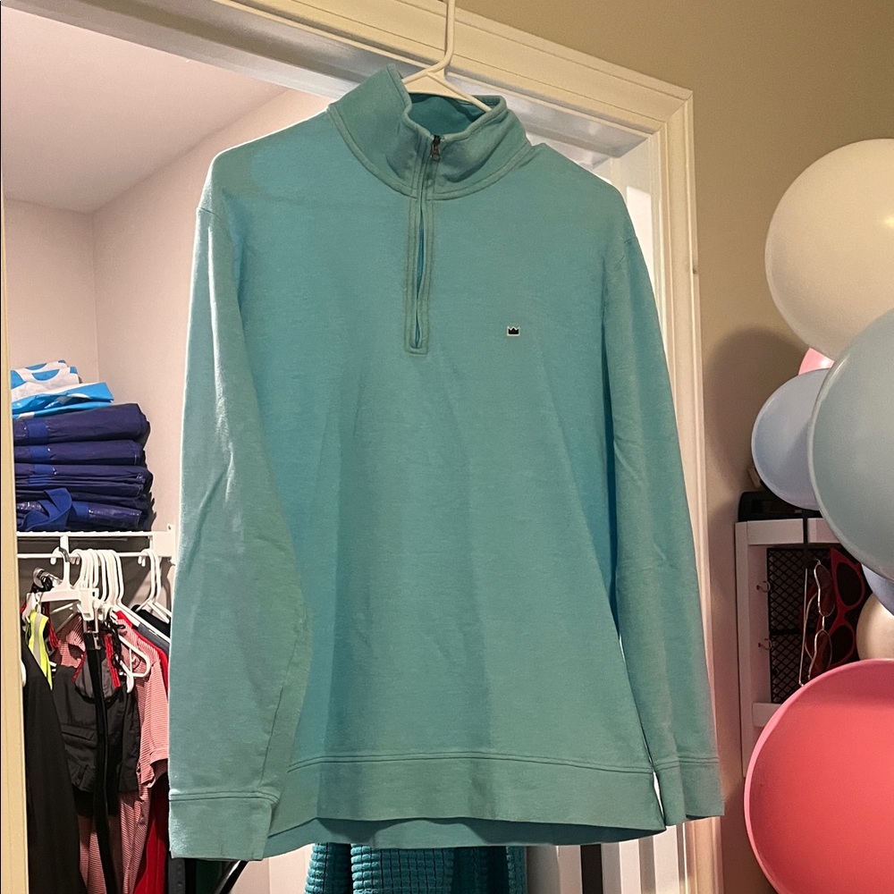 Crown & Ivy Light Blue Men's Pullover Jacket